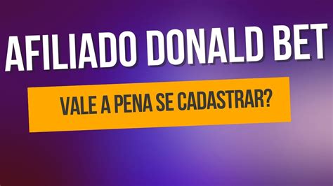 donald bet afiliado entrar